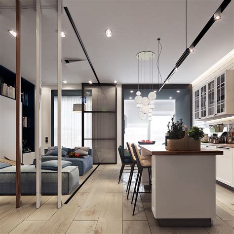 Beautiful Studio Apartment Designs Combined With Modern And Chic Decor Ideas