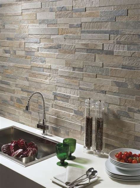 Cubics 3d Ledger Stone Look Wall Tile Ceramica Rondine Bv Tile And