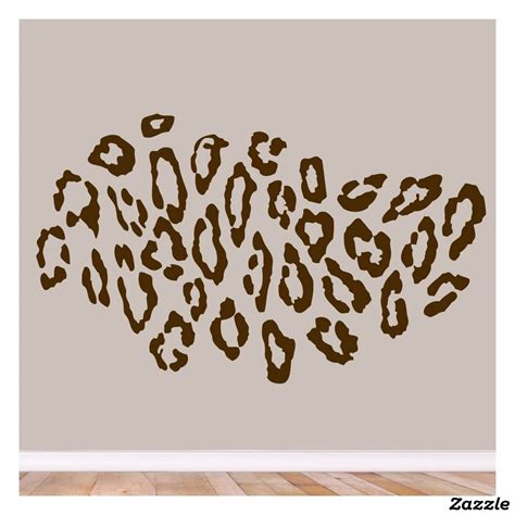 X Large Leopard Print Wall Decal