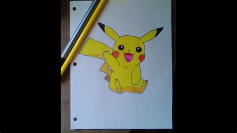 Como Dibujar A Pikachu Paso A Paso How To Draw Pikachu Step By Step