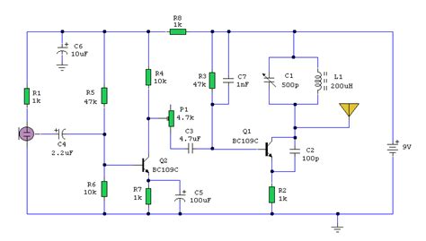 Am Transmitter Circuit Diagram And Instructions