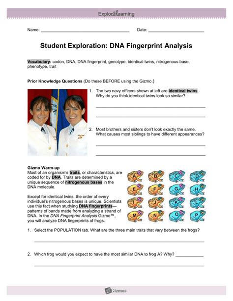 Maybe you would like to learn more about one of these? Gizmo Building Dna Answer Key Pdf + My PDF Collection 2021