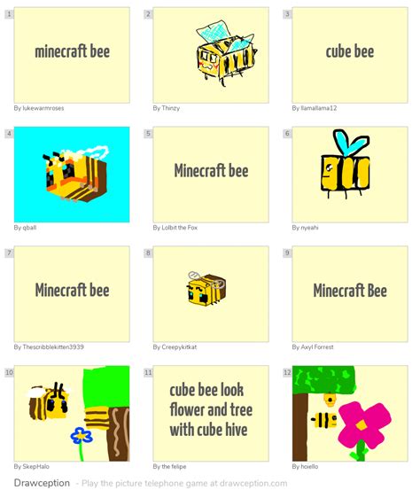 Maybe you would like to learn more about one of these? minecraft bee - Drawception