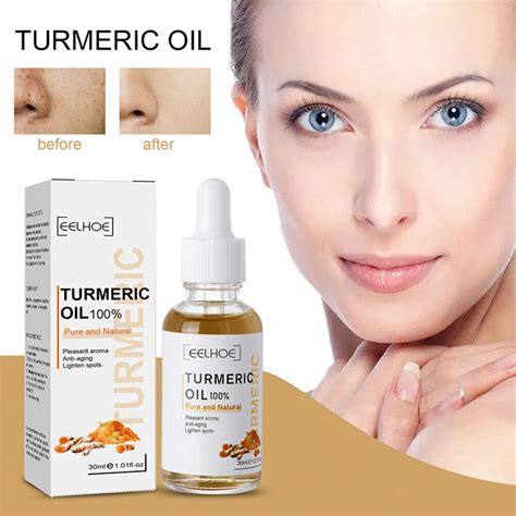 Turmeric Essential Oil Organic Tumeric Oil For Dark Spots Skin Glow