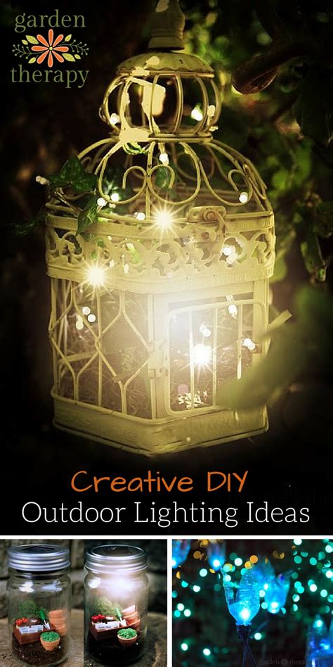 Beth from home stories a to z dreamed up this diy patio by extending the feeling of a living room outdoors. Outdoor Lighting Ideas