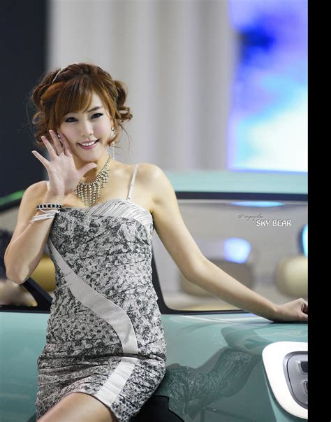 Yook Ji Hye Seoul Motor Show 2011 P1 The Most Beautiful Girl In The World