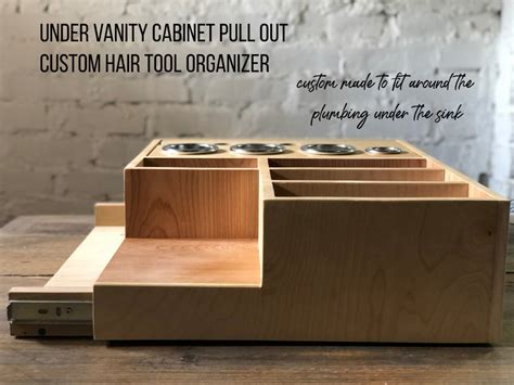 Check spelling or type a new query. Custom Vanity Cabinet Pull Out Organizer for Hair Tools ...