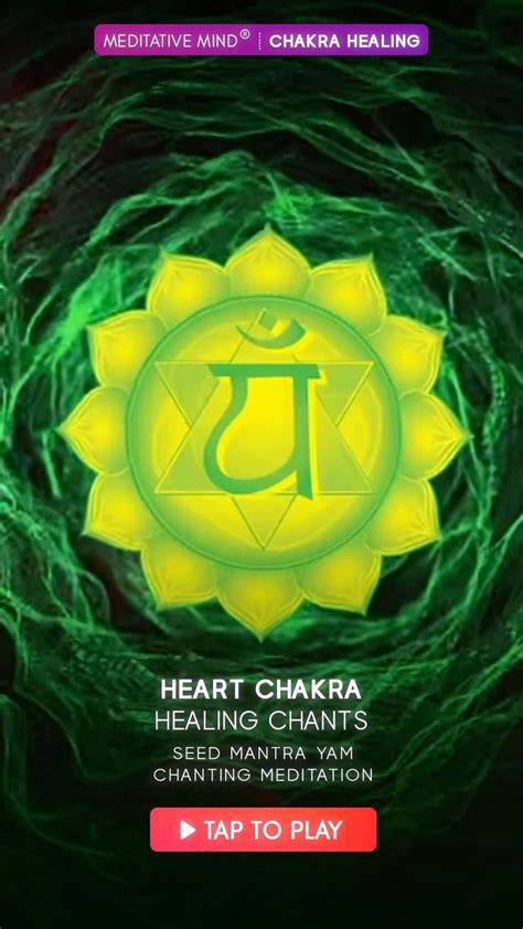 Heart Chakra Healing Chants Seed Mantra YAM Chanting Meditation