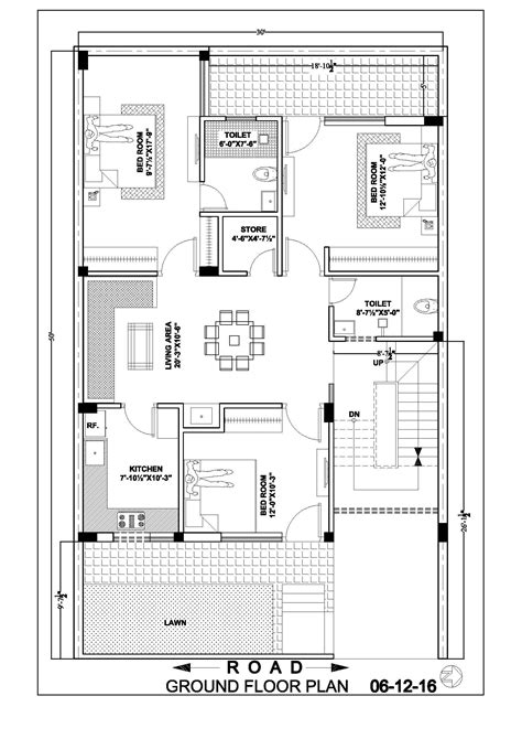30 50 House Map Floor Plan Ghar Banavo Prepossessing By 30x50 House