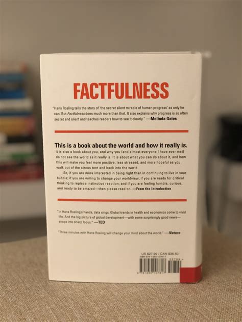 Factfulness: Ten Reasons We’re Wrong About the World — and Why Things