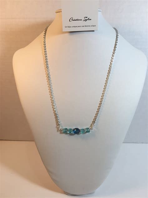 Blue necklace, blue sky necklace, nickel free necklace, women girls necklace, fantasy necklace 