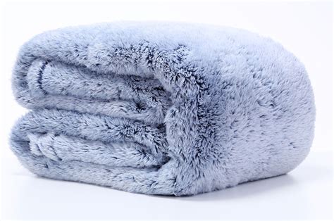 Frosted Tip Fluffy Blanket Fluffy Blankets Blanket Diy Berkshire