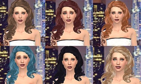 My Sims 4 Blog Ts3 To Ts4 Newsea Hair Conversion By Simstemptat