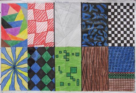 Tipos De Textura Artes