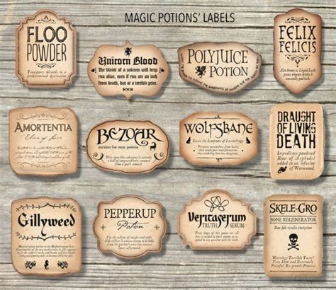 Most of what you need to know about librivox can be found on the librivox forum and the faq. 12 Harry Potter Inspired Magic Potions Labels / Printable ...