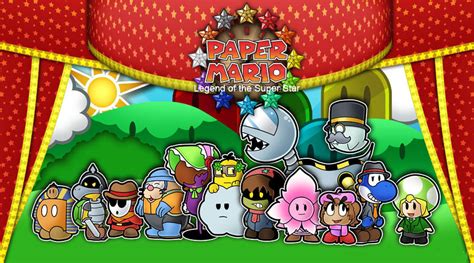 My Paper Mario Partners By Mr Paper On Deviantart