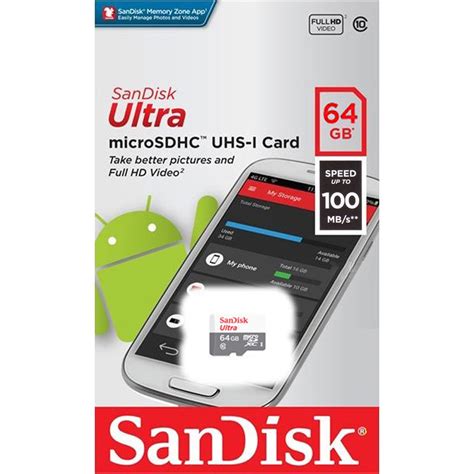 Thẻ Nhớ Microsdxc Sandisk Ultra 64gb 100mbs 667x Sdsqunr 064g Gn3mn