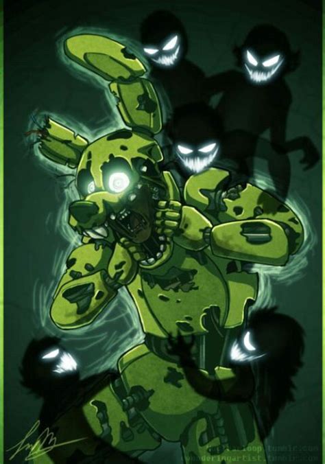 Springtrap The Spring Lock Suit Wiki Five Nights At Freddys Amino