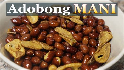 Adobong Mani Recipe Fried Peanut Pritong Mani Youtube