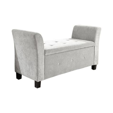 The most common bedroom storage bench material is wood. Andover Mills Clarissa Upholstered Storage Bedroom Bench ...