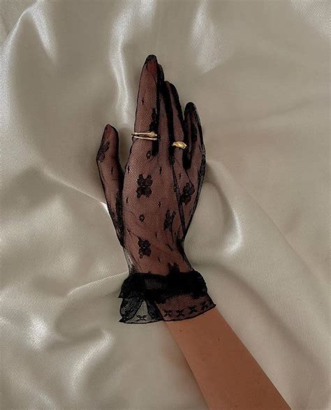 𝒢 on twitter gloves fashion lace gloves boujee aesthetic
