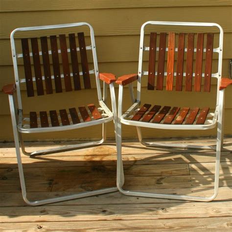 Shop for wood folding chairs at bed bath & beyond. Vintage Folding Lawn Chairs. Mid Century Modern. Wooden ...