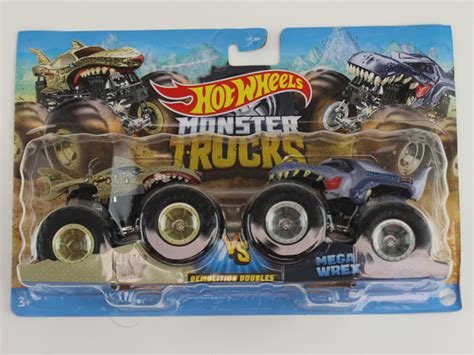 Hot Wheels Monster Trucks Demolition Doubles Wave Set Of Two Packs