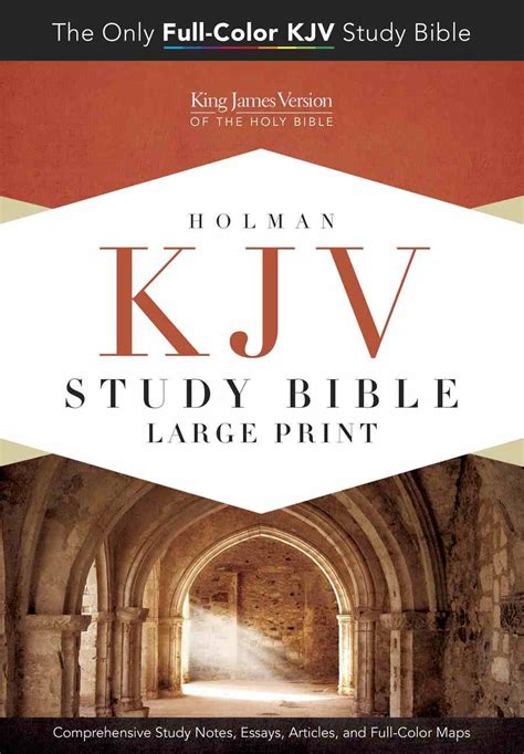 Kjv Study Bible Large Print Edition Koorong