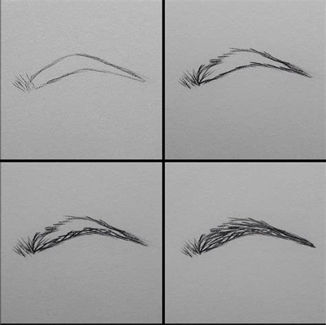 How To Draw Eyebrows 1 Realistic Eye Drawing Face Drawing Painting