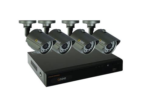 It also analyzes reviews to verify. Q-See QT534-4E4-5 4 Channel Full D1 Surveillance System ...