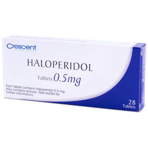Haloperidol is used to treat certain mental/mood disorders learn about side effects, drug interactions, dosages, warnings, and more. Haloperidol Tablets 0.5mg - Crescent Pharma