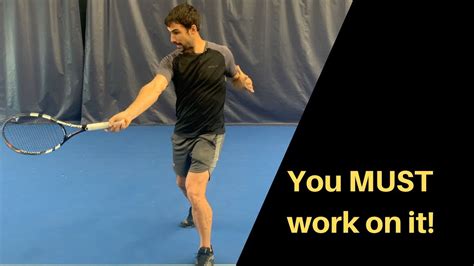 Master This STEP If You Want To Be A Better Tennis Player YouTube