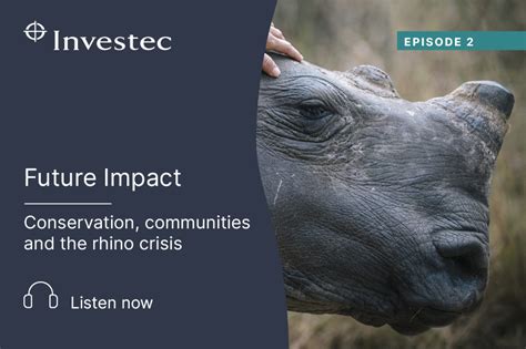 Conservation Communities And The Rhino Crisis Cliffcentral