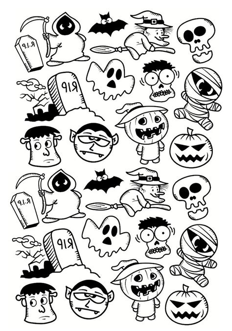 Coloriage De Halloween à Telecharger Gratuitement Coloriage Halloween