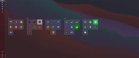 Can you use the full screen Start menu in Windows 11 the same as