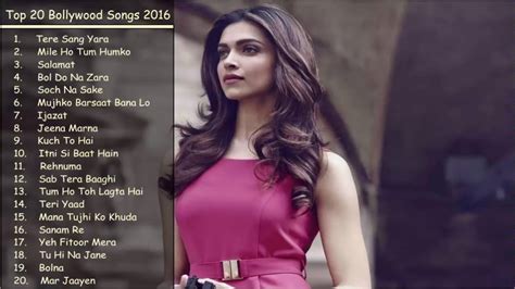 Top Bollywood Songs 2016 Best Of Bollywood New And Latest Songs Jukebox