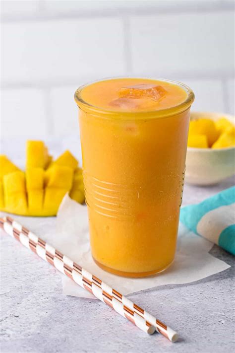 Mango Juice The Conscious Plant Kitchen