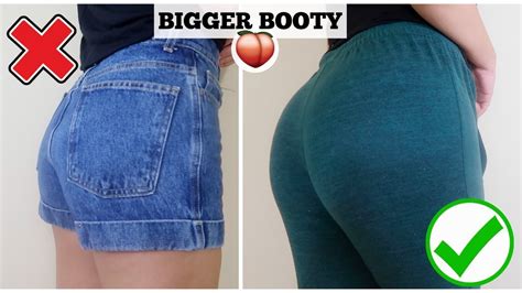 how to make your butt look bigger youtube