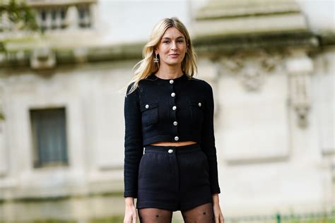 5 Ways To Wear Shorts And Tights According To The Street Style Set British Vogue