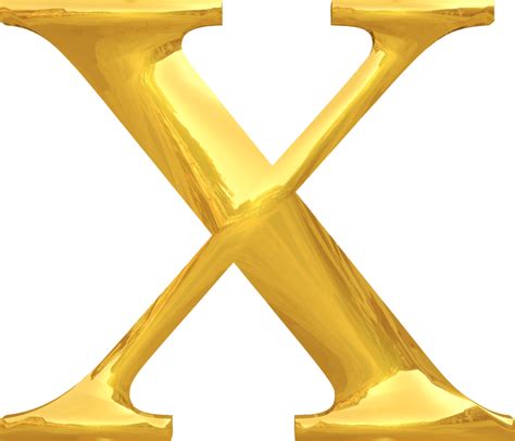 letter x capital letter alphabet png image gold letter x png clipart images and photos finder