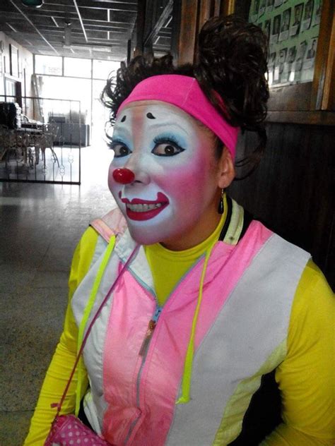 Auguste Clown Female Clown Whiteface Clown Faces Clown Makeup Mcdonald Face Paint