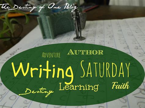 The Destiny Of One Writing Saturday How To Write A Book Review