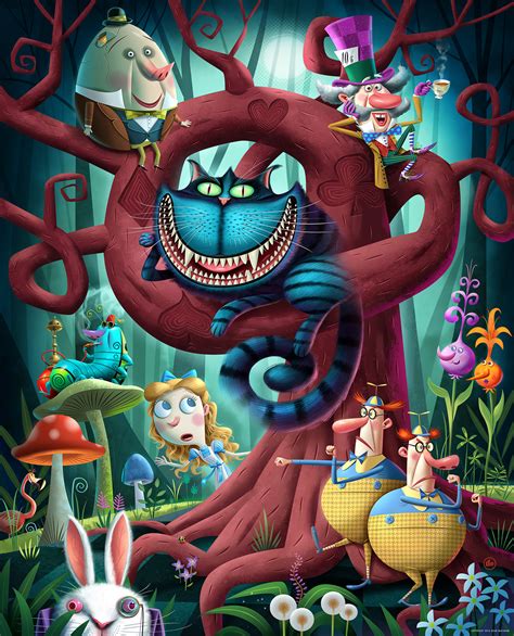 Alice In Wonderland Through The Looking Glass On Behance