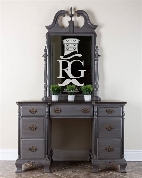 I'll show how to changing your cabinets can make a dramatic impact. Mid-Century Vanity & Mirror Refinish in Driftwood Milk ...