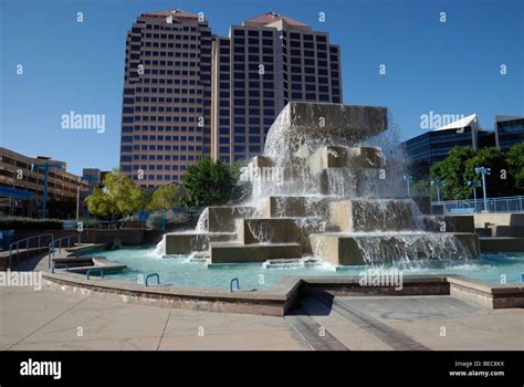 The Civic Plaza At Albuquerque New Mexico Usa Stock Photo Alamy