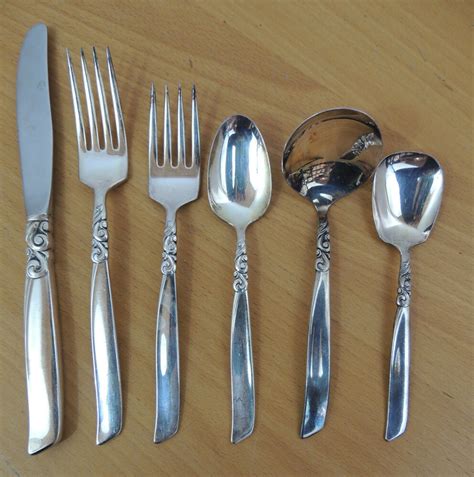 flatware community seas south oneida silverplate silverware cutlery knives choice