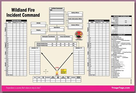 Disaster Management Systems 25 Pk Wildland Fire Ics Worksheet