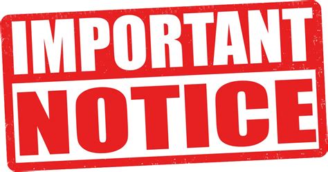 Important Notice Clip Art Important Information Png Download Full