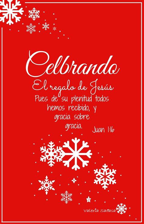 Navidad Jesús Celebrando En Español Frases De Navidad Cristianas