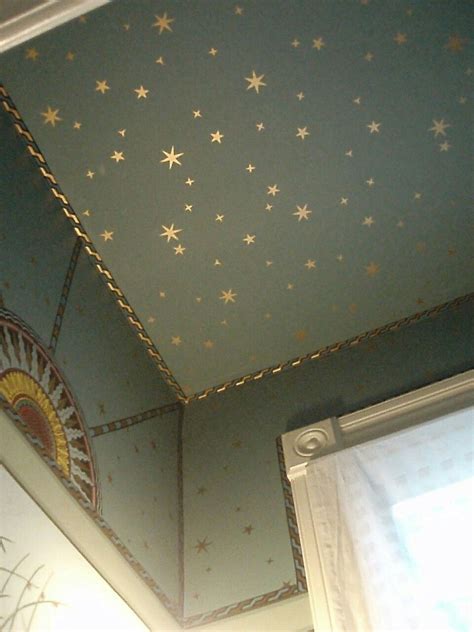 Celestial Ceiling Домашняя мода Цветной потолок Фрески